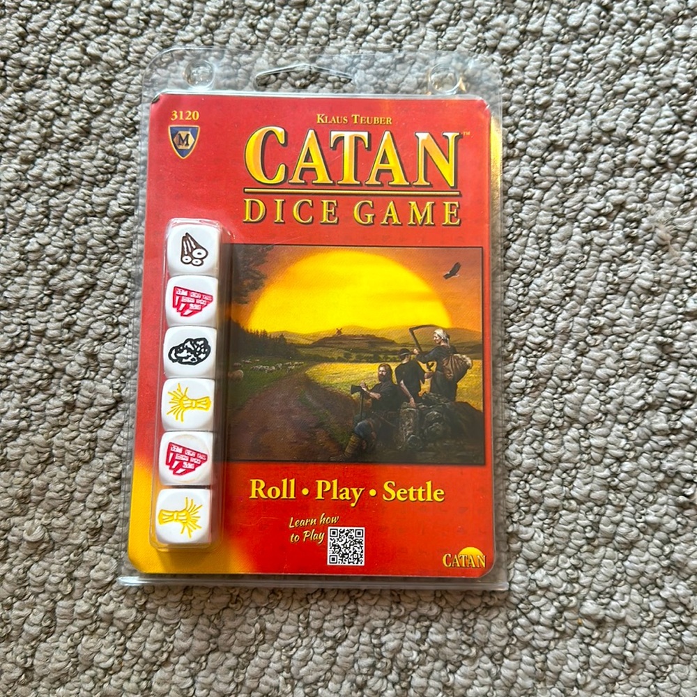 NWT - Catan Dice Game